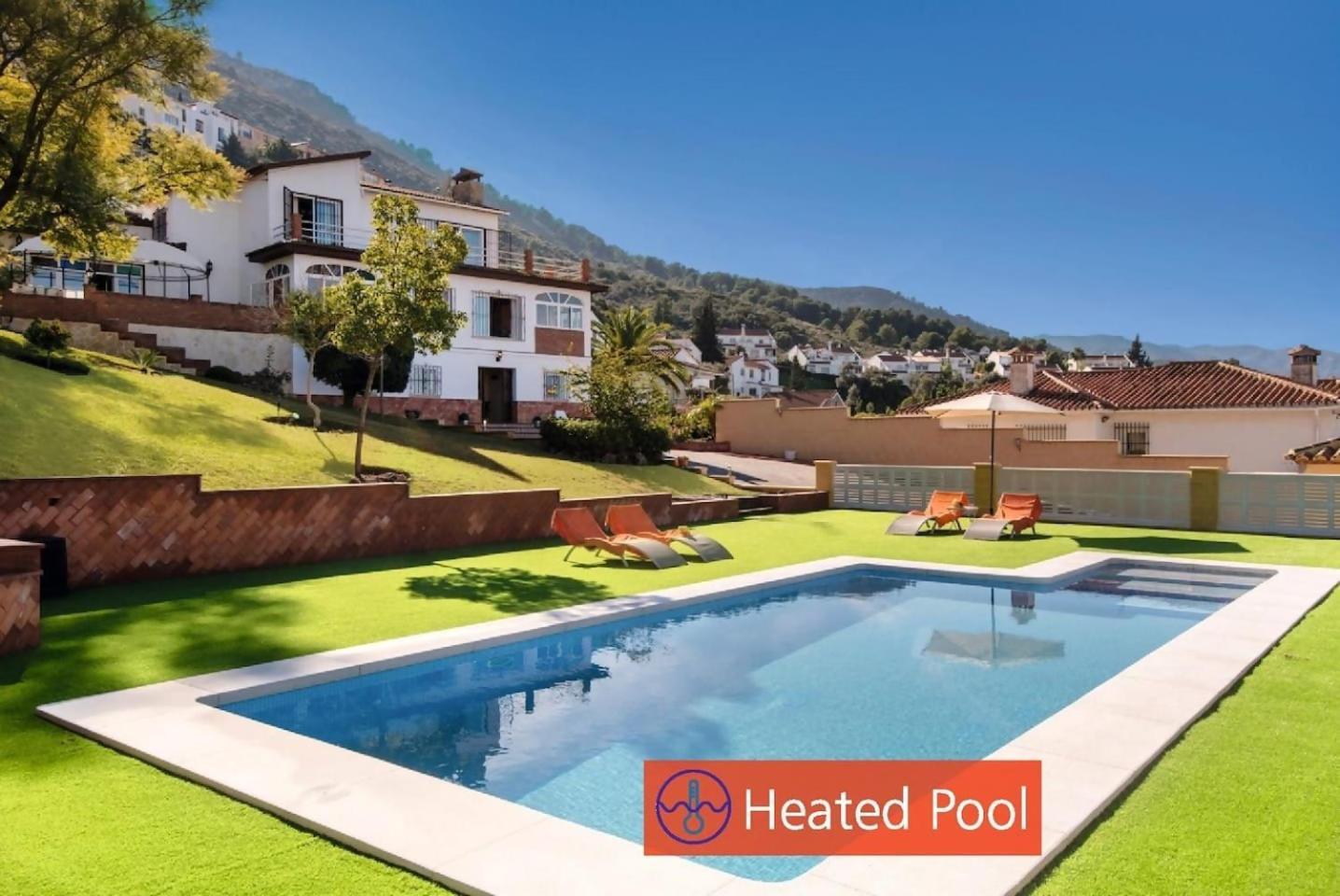Villa Peralta, Heated And Private Pool ,Near Beach And Golf ! Alhaurín de la Torre Exterior photo